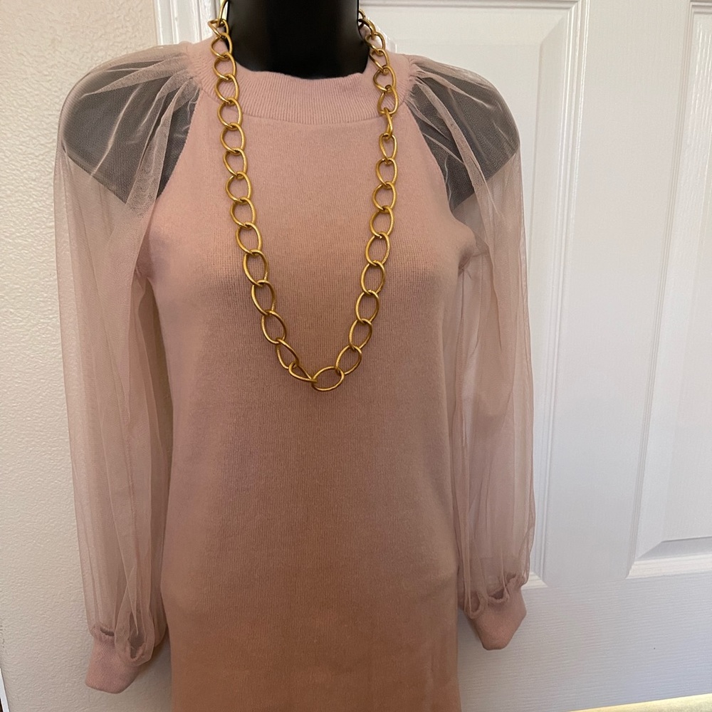 Gorgeous light pink sweater